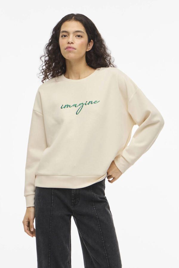 VILA sweater ecru