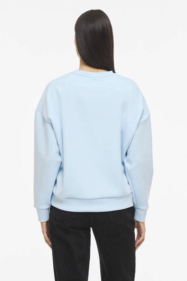 VILA sweater lichtblauw - Foto 3
