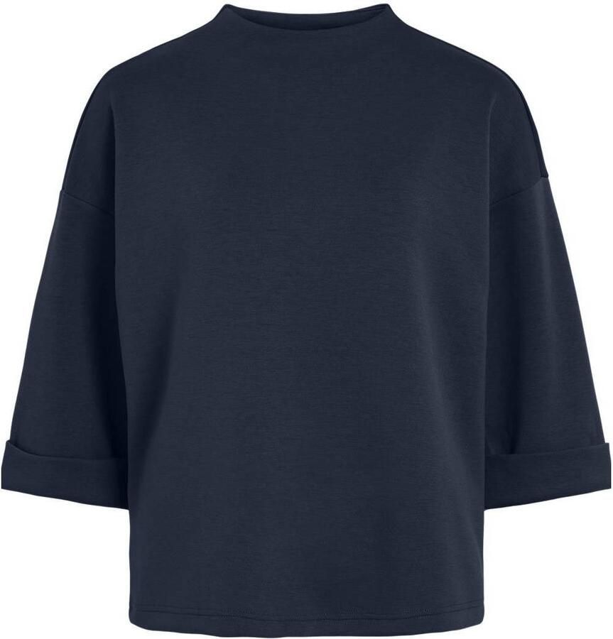 VILA sweater marineblauw