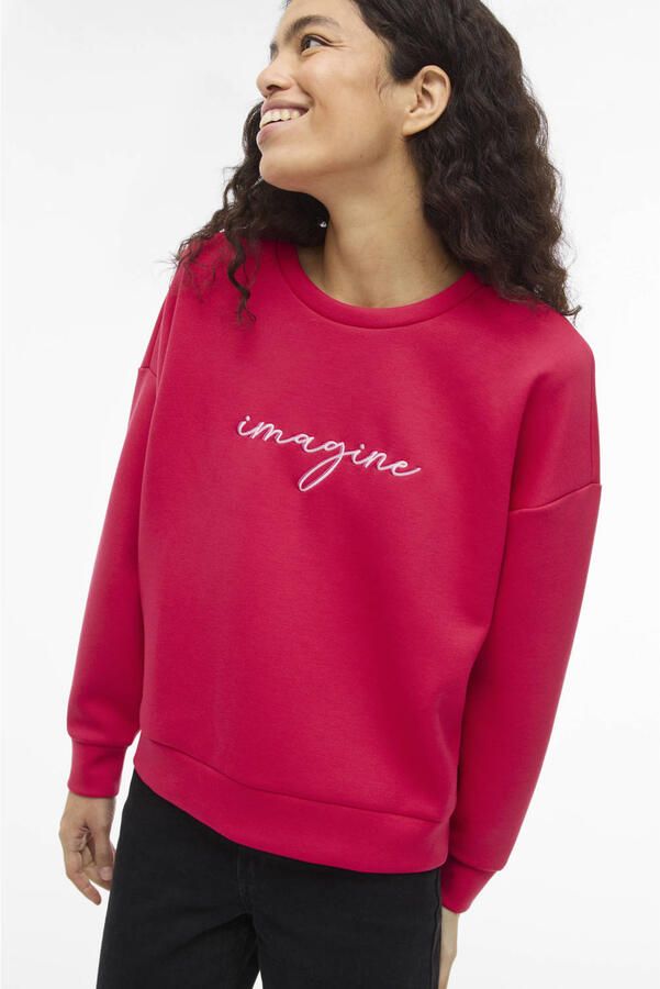 VILA sweater roze