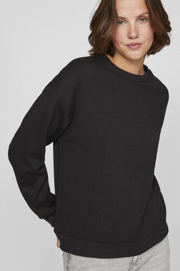 Vila Sweatshirt met ribboorden model 'SANDY'
