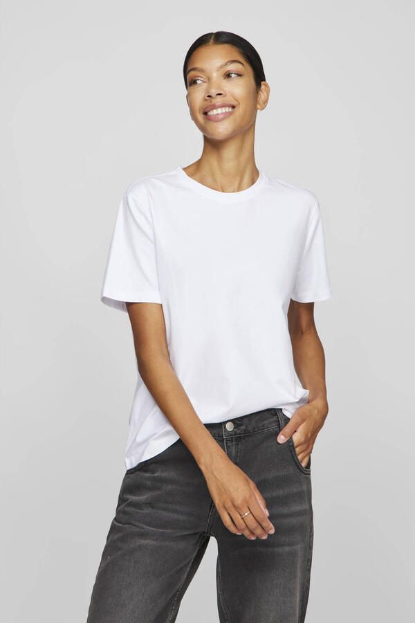 Vila Shirt met korte mouwen VINORA S S T-SHIRT NOOS
