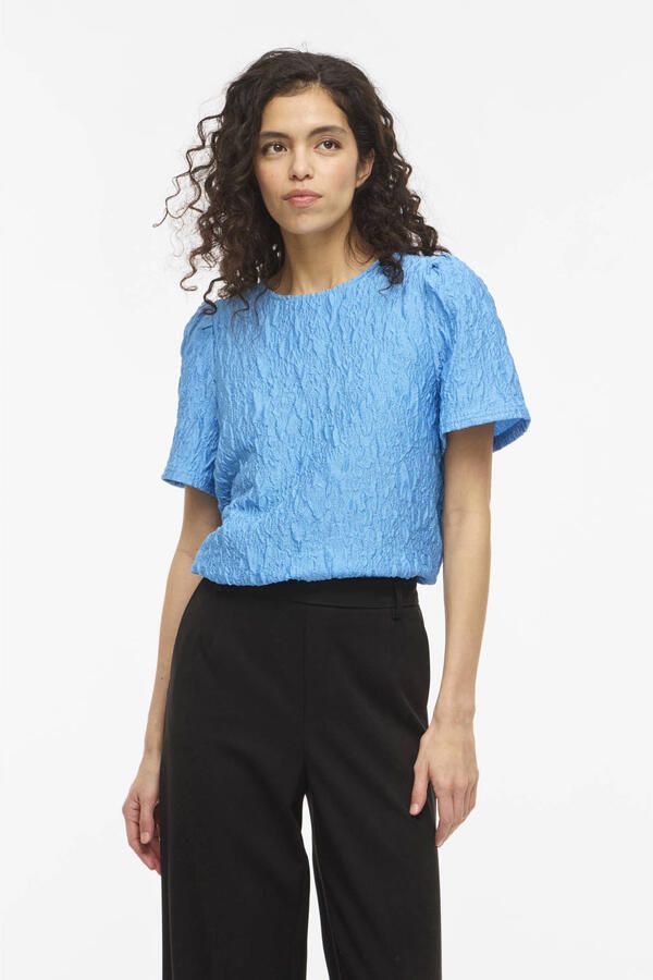 VILA top blauw