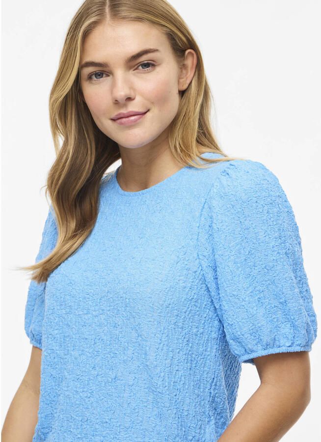 VILA top blauw - Foto 2