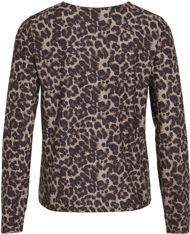 Vila Shirt met V-hals VILEOA V-NECK L S TOP NOOS - Foto 3