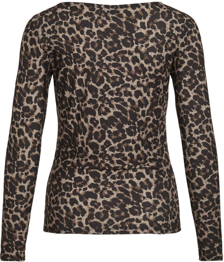 Vila Shirt met lange mouwen VILEOA BOATNECK L S TOP NOOS - Foto 3