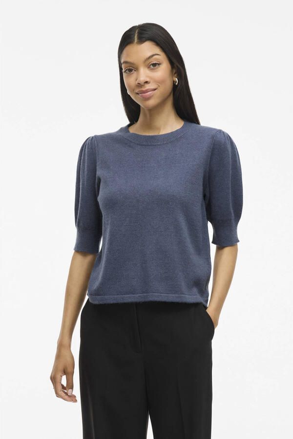 Vila Gebreide trui VIRIL 2 4 SLEEVE O-NECK KNIT TOP NOOS - Foto 3