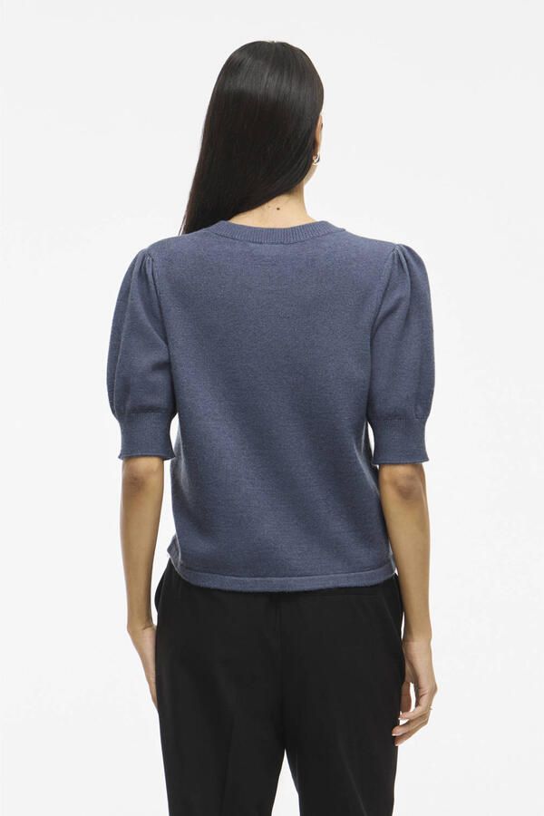 Vila Gebreide trui VIRIL 2 4 SLEEVE O-NECK KNIT TOP NOOS - Foto 2