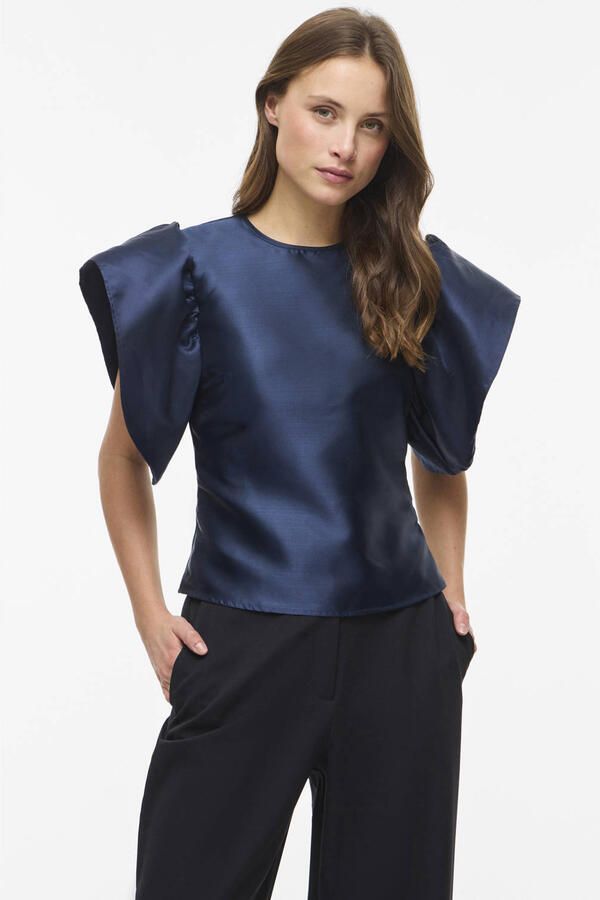 VILA top donkerblauw
