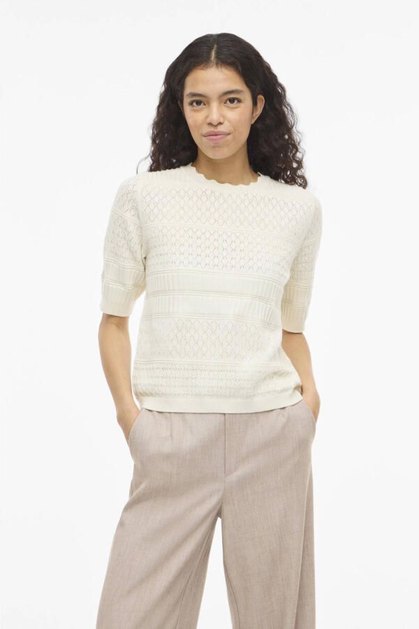 Vila Gebreide pullover met 1 2-mouwen model 'MILOS'