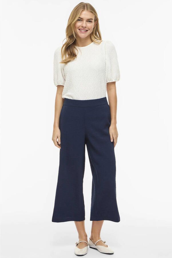 Vila Blouse shirt met structuurpatroon model 'FALL' - Foto 2