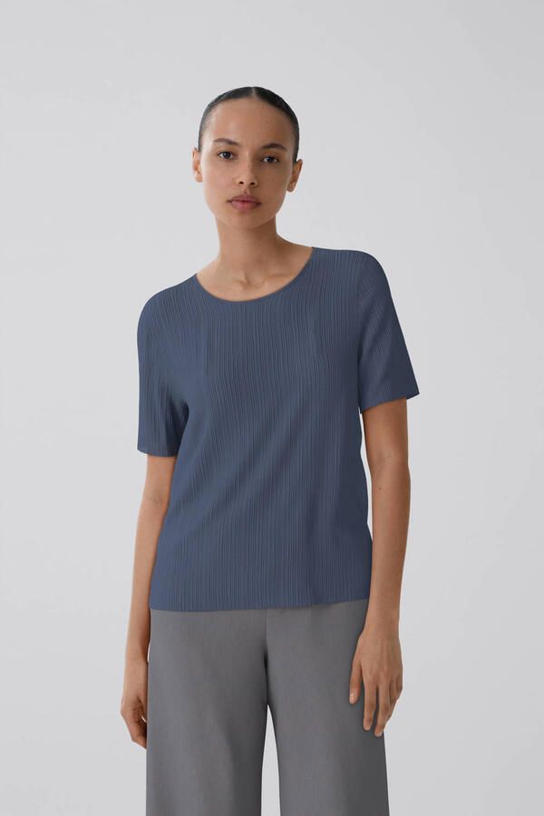 Vila Shirt met korte mouwen VIPLISA O-NECK S S TOP NOOS