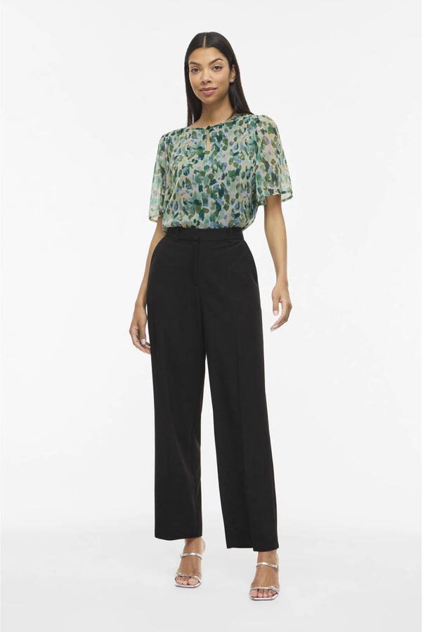 Vila Blouseshirt met druppelvormige hals model 'EMMA' - Foto 2