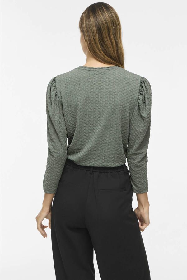 VILA top groen - Foto 2