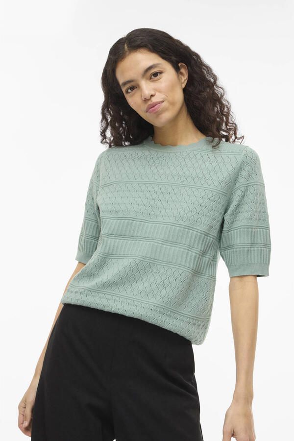 Vila Gebreide pullover met 1 2-mouwen model 'MILOS'