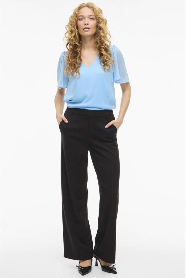 Vila Falia V-Neck Top Dames - Foto 2