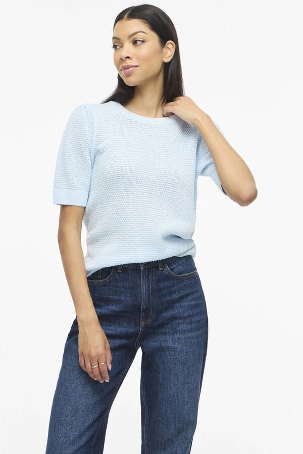 Vila Slim fit T-shirt in breilook model 'Vidalo'