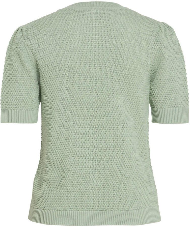 Vila Gebreide pullover met ribboorden model 'DALO'