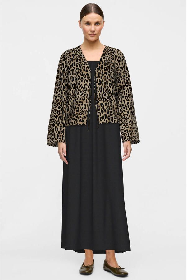 Vila Blouse met kimonomouwen en vetersluiting model 'PRISILLA'