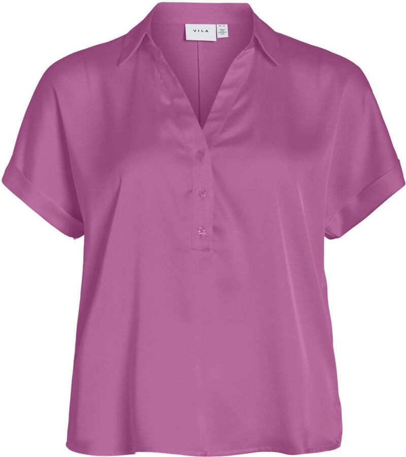 VILA top roze