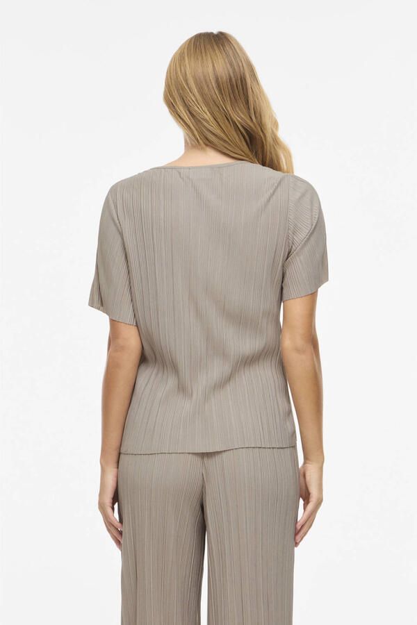 Vila T-shirt met ronde hals model 'LISA' - Foto 3