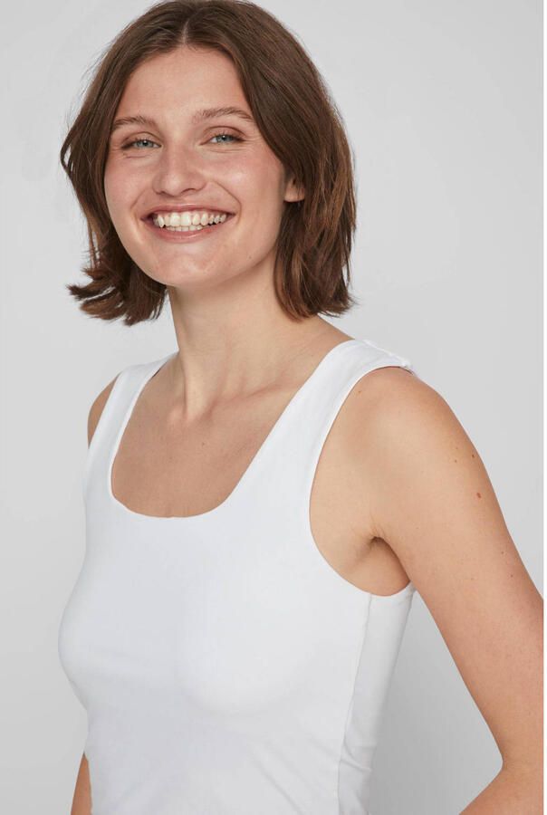 Vila Tanktop met vierkante hals model 'VIKENZA'