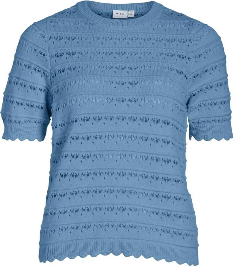 VILA trui blauw