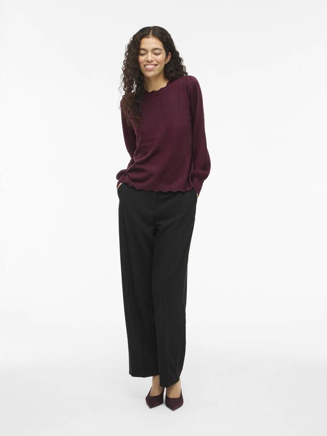 Vila Trui Emi Knit Fig