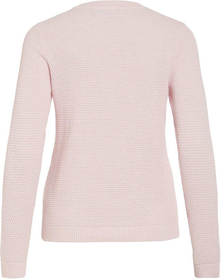 Vila Gebreide pullover met geribde boorden model 'dalo' - Foto 2