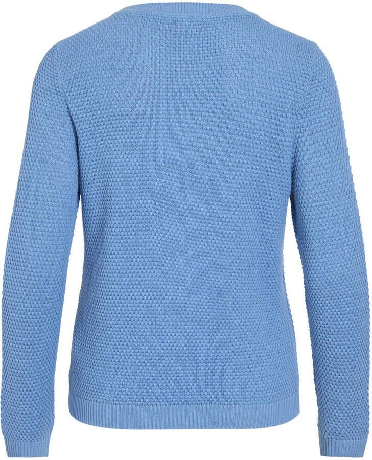 Vila Gebreide pullover met geribde boorden model 'dalo' - Foto 2