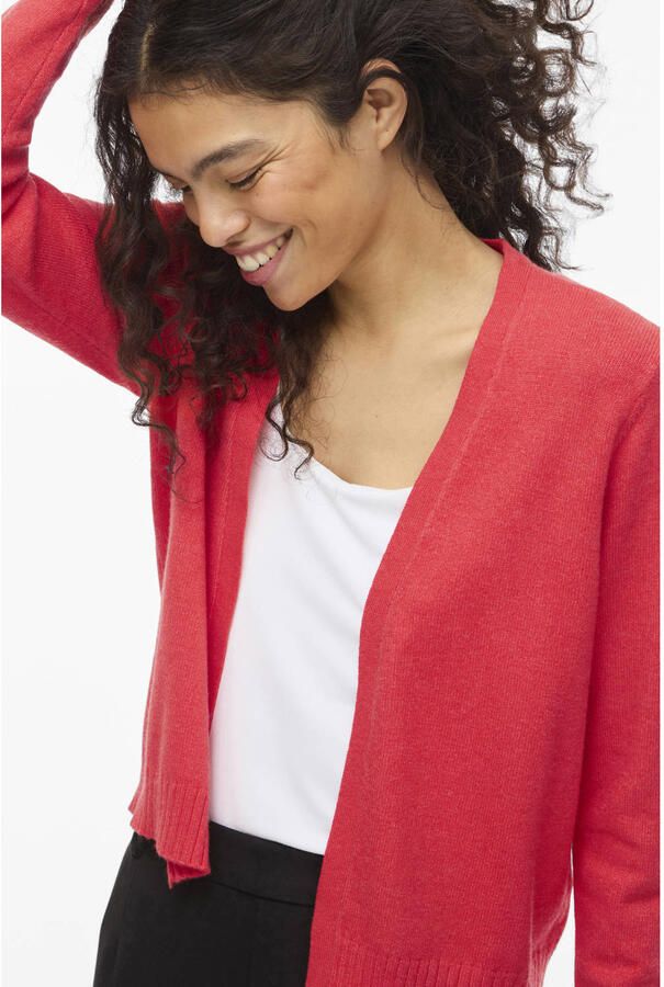 Vila Regular fit cardigan van viscosemix model 'Viril'