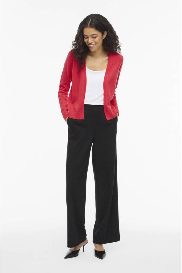 Vila Regular fit cardigan van viscosemix model 'Viril' - Foto 3