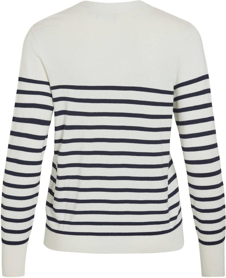 VILA vest wit fijn gebreid - Foto 2