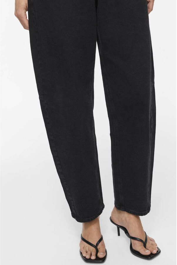 VILA Vibrady Rw Barrel Denim Jean Lus Tes Spi barrel jeans zwart - Foto 3