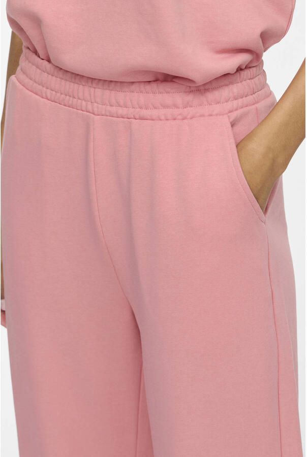 VILA wide leg casual broek oudroze - Foto 2