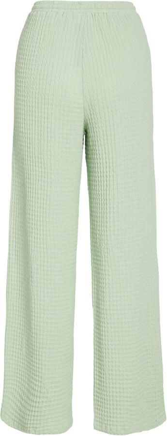 VILA wide leg fit palazzo broek mintgroen