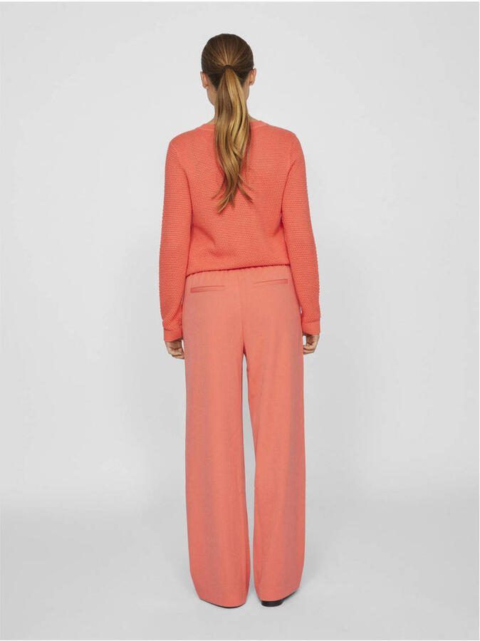 VILA wide leg high waist casual broek - Foto 2