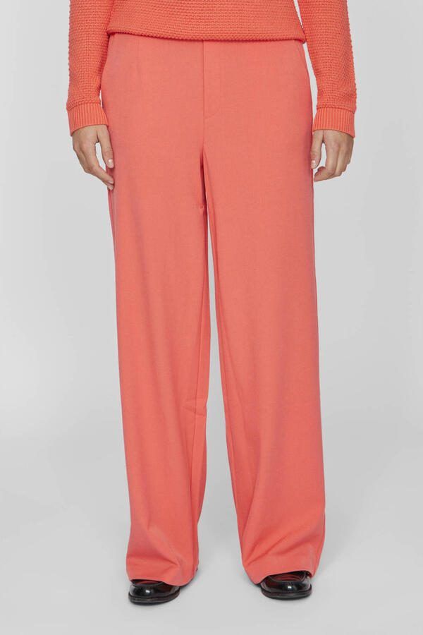 VILA wide leg high waist casual broek - Foto 3