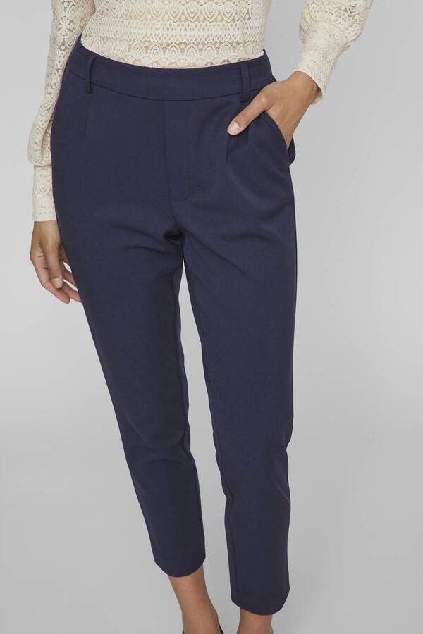 Vila Stoffen broek met paspelzakken aan de achterkant model 'VARONE'