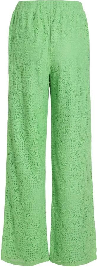 VILA wide leg high waist palazzo broek