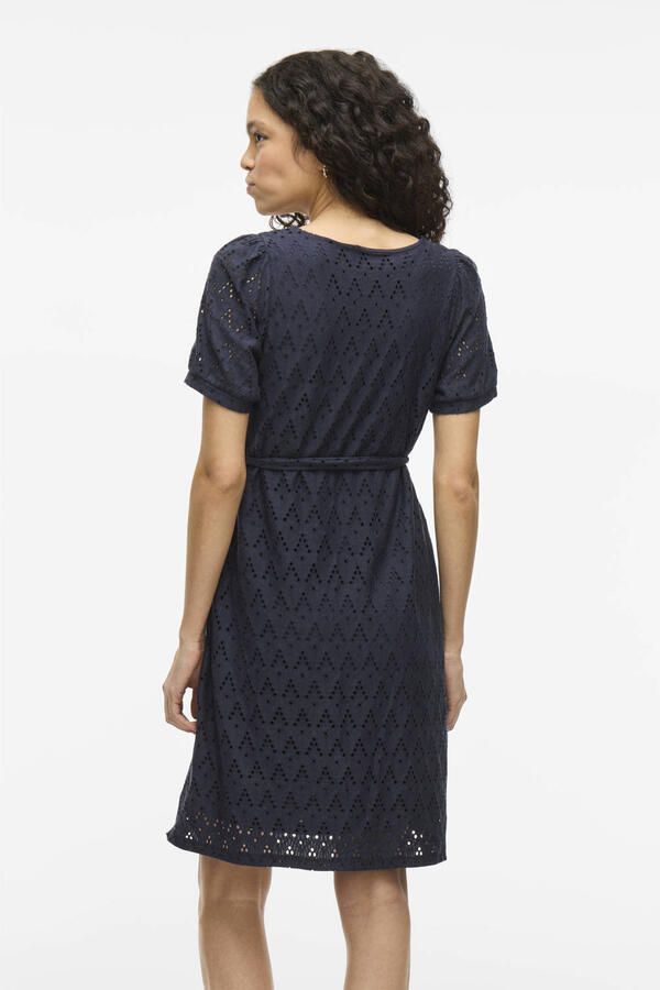 Vila Korte Jurk Viamalina V-Neck S S Pb 14104111 - Foto 2