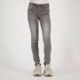 VINGINO super skinny jeans Belina mid grey Grijs Meisjes Denim Effen 146 - Thumbnail 1