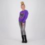 VINGINO sweater Naria met printopdruk paars Printopdruk 140 - Thumbnail 1