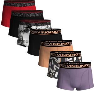 Vingino All Day Cool boxershort set van 7 mutli
