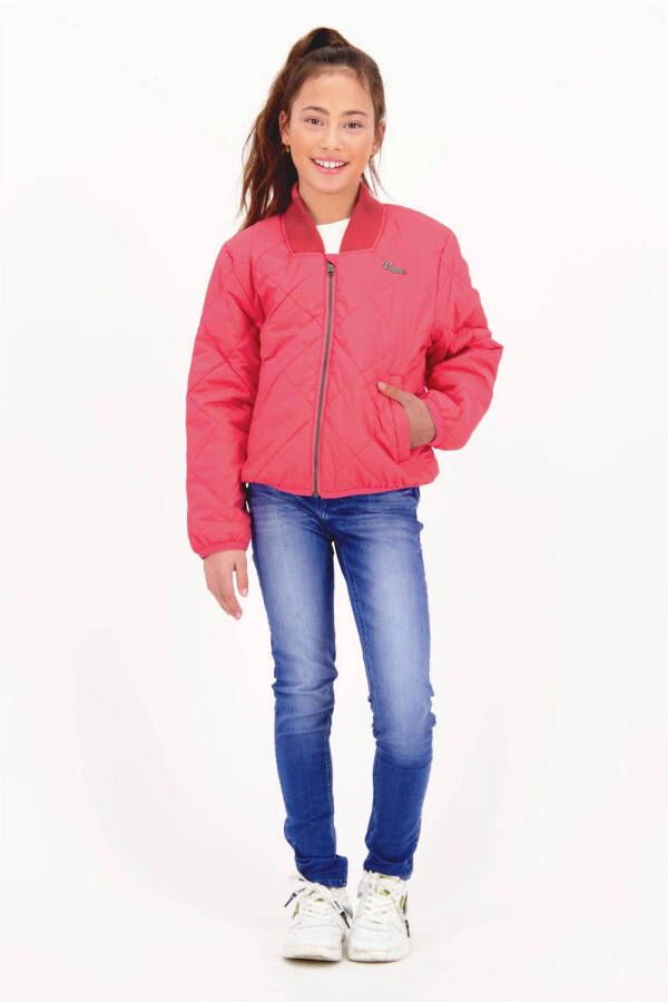 VINGINO baseball jacket Tilla roze Jas Meisjes Polyester Opstaande kraag 152