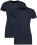VINGINO basic T-shirt set van 2 donkerblauw Jongens Stretchkatoen Ronde hals 110 116 - Thumbnail 2