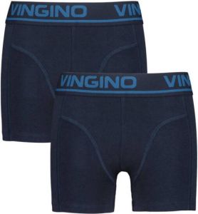 Vingino boxershort set van 2 donkerblauw