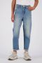 Vingino cropped loose fit jeans CHIARA WAISTBAND tinted mid blue - Thumbnail 2