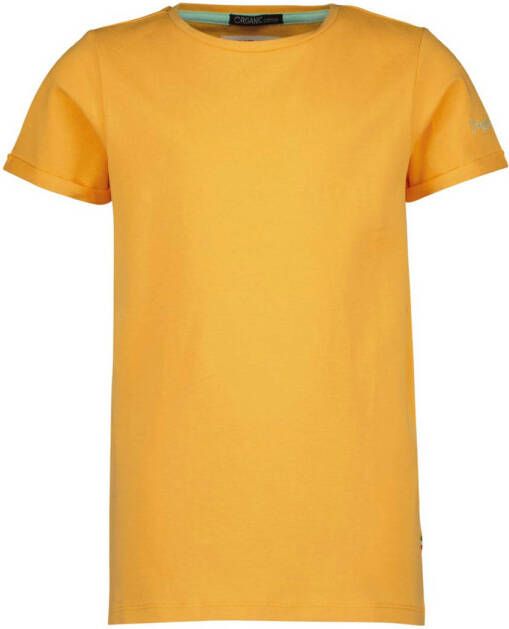 VINGINO Essentials basic T-shirt feloranje Meisjes Stretchkatoen Ronde hals 104