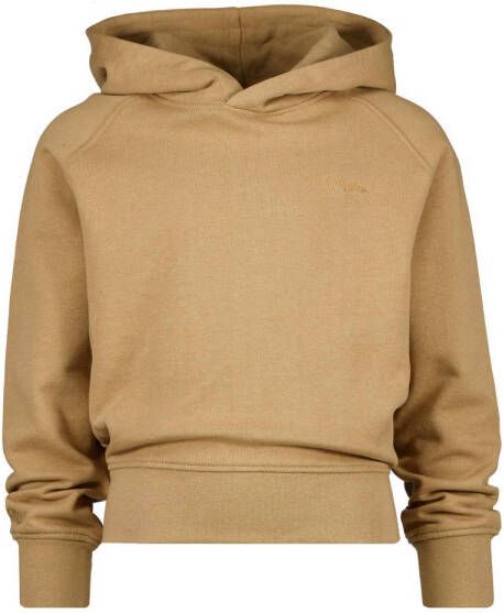 VINGINO Essentials hoodie lichtbruin Sweater 110